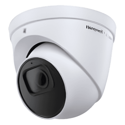 Cámara turret IP Serie 35 de 5 megapixeles, IR inteligente 40 m, WDR 120 dB, IP67, PoE