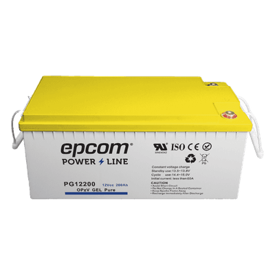 Batería de GEL PURO OPzV / 12 V @ 200 Ah / Ciclo profundo / Uso en Aplicaciones Fotovoltaicas y de Respald