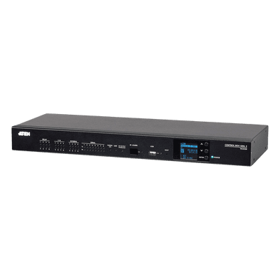 Caja de control / Procesador 4 núcleos / 2 GB RAM / LAN dual aislada / 32 licencias