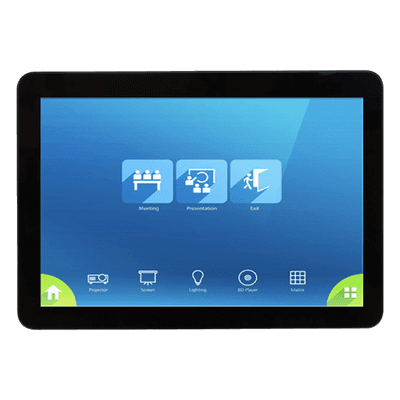 Panel Táctil / Matriz HDMI 8x9 / 4K 60Hz / HDMI 2.0 / LCD TFT 10.1" / 500 cd/m²