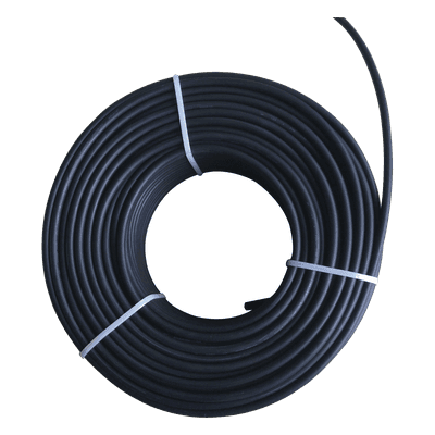 Cable Fotovoltaico / 6 mm² (10 AWG) / Cobre Flexible / 2000 V / Rollo 50 m (164 ft) / Negro / -40°C a 120°C