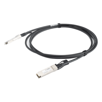 Cable DAC QSFP+ / 40 Gbps Full Duplex / Pasivo Twinax / 3 m (9.84 ft) / Compatible Multimarca