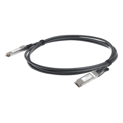 Cable DAC QSFP28 / 100 Gbps / Pasivo / Cobre Twinax / 3 m (9.84 ft)