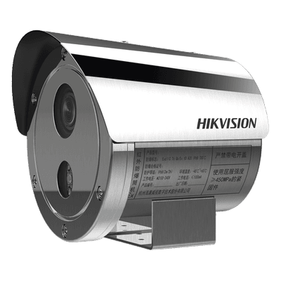 Bala IP 4 Megapixel / Lente Mot. 2.8 a 12 mm / Anticorrosión (SUS304) / Antiexplosión (ATEX - IECEx) / Exterior IP68 / IK08 / 50 mts IR / WDR 120 dB / ONVIF / PoE / Micro SD