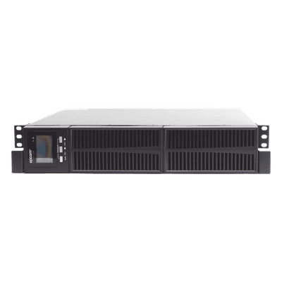 UPS de 2000VA/1800W / Topología On-Line Doble Conversión / Entrada y Salida de 120 Vca / Clavija de Entrada NEMA 5-20P / Pantalla LCD Configurable / Formato Rack/Torre