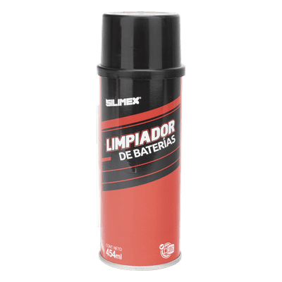 Limpiador para Baterías / Espuma Prolongada 7 min / Grado 1 Solvencia / 454 ml / Neutralizador de Corrosión