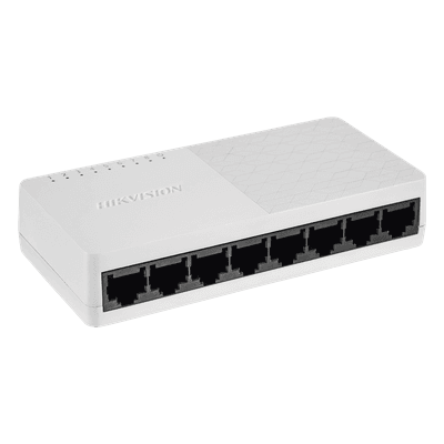 Switch de Escritorio / 8 Puertos / Fast Ethernet 10/100 Mbps / Diseño Compacto / Plug & Play