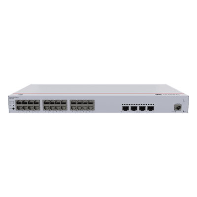 Switch Administrable Capa 2 / 24 Puertos PoE+ Gigabit / 4 Puertos SFP+/SFP 10G / PoE Perpetuo / 400 W PoE / 128 Gbps / 95 Mpps