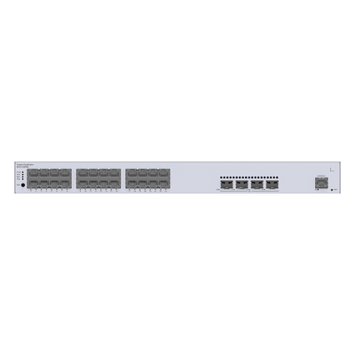 Switch Capa 3 Administrable / 24 Puertos Gigabit PoE / 4 SFP Uplink / 56 Gbps / PoE Perpetuo 400W / iStack