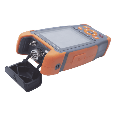 Medidor de Potencia Óptica / 3 Longitudes de Onda 1310/1490/1550nm / Rango -40 a 25dBm / VFL 10mW / Probador RJ45 hasta 300m / Pantalla 3 Pulgadas