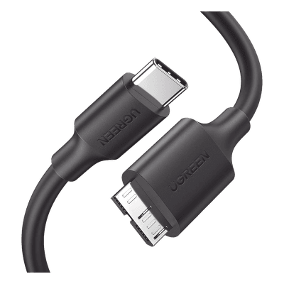 Cable USB-C 3.0 a Micro-B / 5 Gbps / 1 m / Carga Rápida / 10,000 Inserciones / Blindaje Múltiple