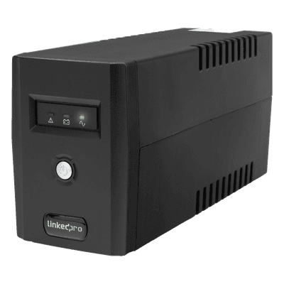 UPS 800VA/480 W Línea Interactiva 120Vca / 6 tomas 5-15R (4 Respaldadas) / Regulación de Voltaje / Protección RJ45