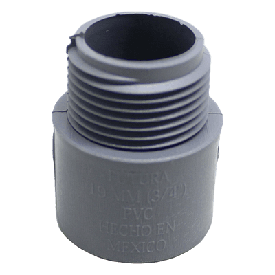 Conector Conduit Cédula 40 / PVC 1" / UL 651 / Hermético / Subterráneo y Exterior