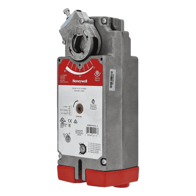 Actuador Giratorio HVAC / Par 175 lb-in (20 Nm) / Retorno de Resorte Fail-Safe / Control Modulante 0/2-10 VDC o 2 Posiciones / 24 VAC/VDC / UL2043 Plenum