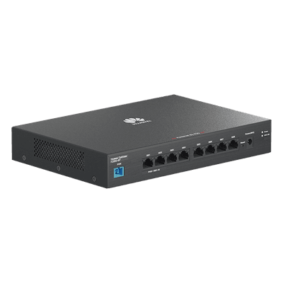 ONU Switch PoE / 8 Puertos Gigabit PoE+ / 1 PON GPON 2.488 Gbps / 120 W / Modo Puente / Administración Nube