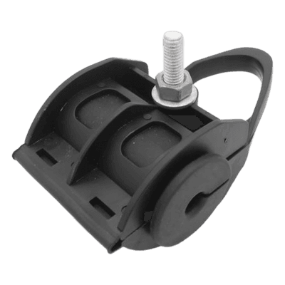 Herraje de Suspensión Dieléctrico / Cable ADSS 8-12 mm / Span 50-100 m (164-328 ft) / Fibra Óptica de Alto Rendimiento / Diseño para Cables Redondos