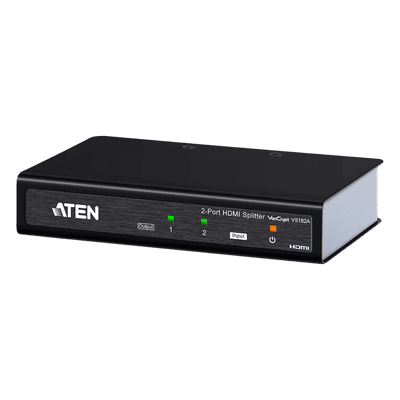 Distribuidor HDMI / 2 Puertos / 4K@60Hz / HDCP 2.2 / 10.2 Gbps / Alcance 15 m (49 ft)