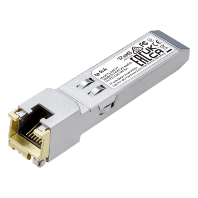 Transceptor mini-GBIC SFP RJ45 / 1000BASE-T / 100 metros (328 pies) / 1.25 Gbps / Hot-Swappable / 0 a 70°C