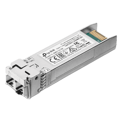 Transceptor mini-GBIC SFP+ / Duplex Multimodo 10GBase / Distancia 300 m (984 pies) / Conector LC