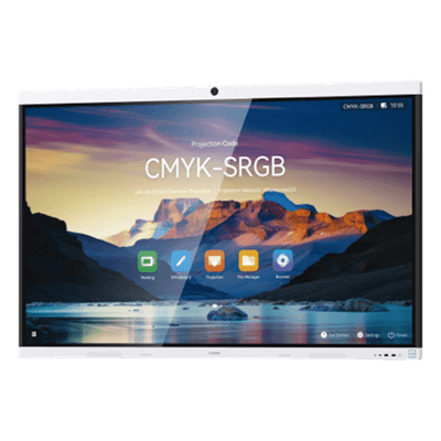 Pantalla Interactiva Inteligente / 75" / 4K UHD / Wi-Fi 6 / Latencia Escritura 16 ms / Cámara 4K 80° / BYOM / HarmonyOS