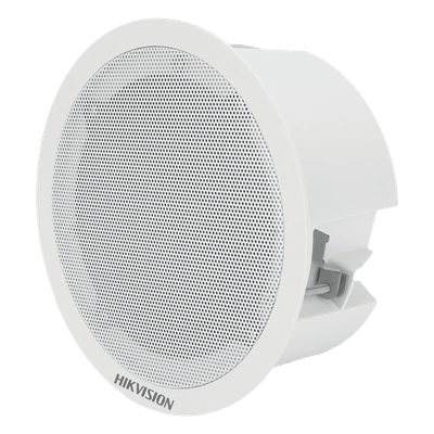 Altavoz Secundario para Montaje en Plafón | 3 Watts | 8 Ohms | Compatible con DS-QAZ1203G1-BE | Uso en Interior  | No Requiere Alimentación Externa