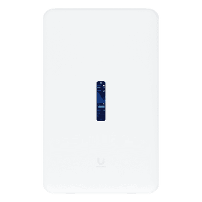 Dream Wall Cloud Gateway 10G Diseñado para Montaje en Pared con WiFi 6 Integrado, Switch PoE de Alta Potencia y Compatibilidad Total con Aplicaciones UniFi