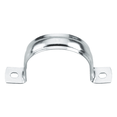 Abrazadera Omega / Conduit 1" (25.4 mm) / Acero Cincado 5 micras / Carga 30 kg / Espesor 0.9-1.2 mm