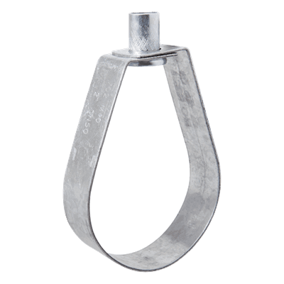 Abrazadera Tipo Pera / 3" (87-93 mm) / Carga 481 kg / Cincado Electrolítico 5 micras / Tuerca 3/8" / Sin Tornillo