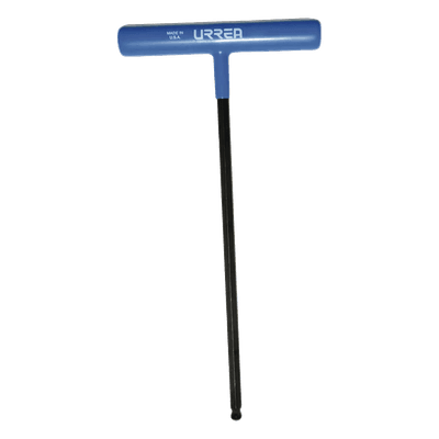 Llave Hexagonal Tipo T / Punta de Bola 6 mm / Longitud 9" (228.6 mm) / Mango Ergonómico Antideslizante / Acero Profesional