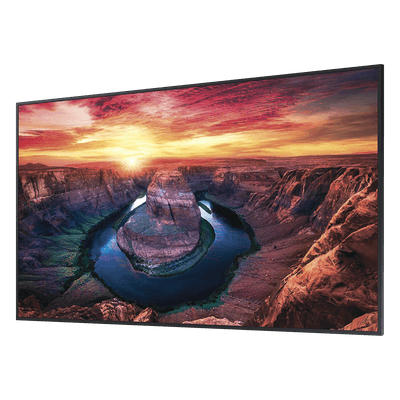 Pantalla Profesional LED de 43" para marketing digital / UHD 4K (3840x2160p) / Entradas de Video HDMI / uso 24/7 / Compatible VESA 200x200 / compatible con plataforma de gestion Samsung VXT