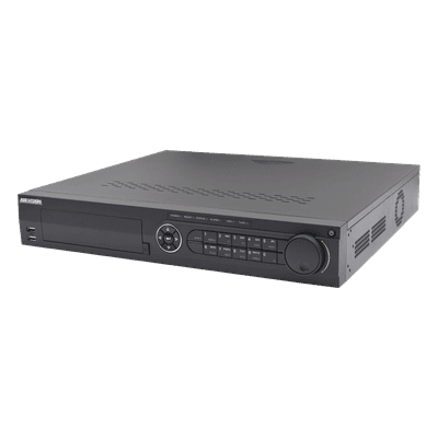 DVR 16 Canales TurboHD + 8 Canales IP / 3K/5MP / Audio por Coaxitron / Acusense / 4 Bahías de Disco Duro / Videoanalisis / 16 Entradas de Alarma