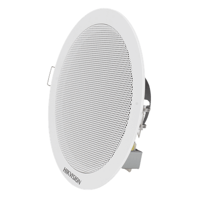 Altavoz de Plafón / 6 Watts / Línea 100 V / Rejilla Metálica / 96 dB / Interior
