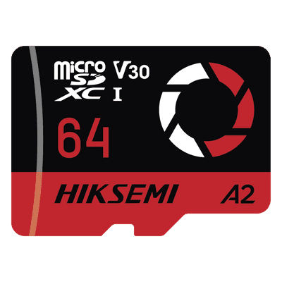 Memoria microSDXC / 64 GB / Lectura 180 MB/s / Escritura 150 MB/s / V30 U3 A2 / Resistencia -25°C a 85°C (-13°F a 185°F)