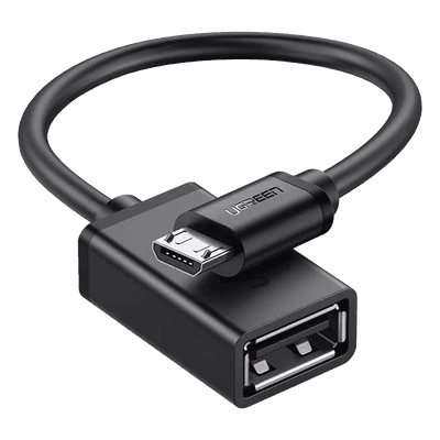 Adaptador OTG Micro USB Macho a USB 2.0 A Hembra