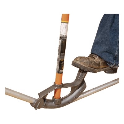 Doblatubos Manual / Hierro Dúctil Fundido / EMT 3/4" e IMC 1/2" / Ángulos 10° a 60° / Pedal Ancho Antideslizante
