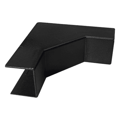 Esquinero Interior / PVC Autoxtinguible / Para Canaleta TMK-1720-N-CC / Color Negro