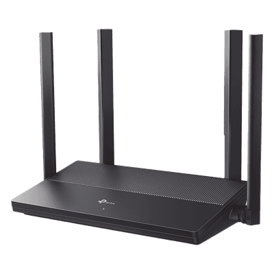 Router WiFi 6 AX / 1500 Mbps / 4 Antenas Beamforming / 3 LAN + 1 WAN Gigabit / WPA3 / EasyMesh