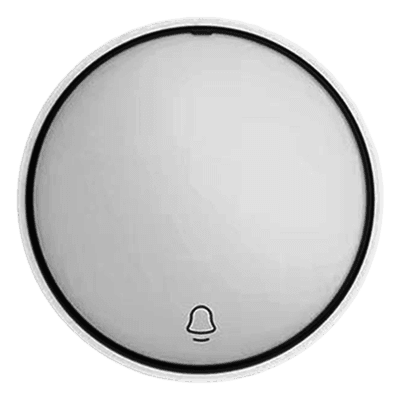 Botón de Emergencia Inalámbrico / Energía Cinética Sin Batería / Alcance 50 m (164 ft) / Emparejable con Terminales IP / Diseño Compacto
