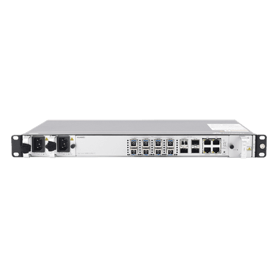 OLT GPON / 8 Puertos / 4 Uplink 10GE/GE / 256 ONTs / Split 1:32 / Doble Fuente AC / 1 UR