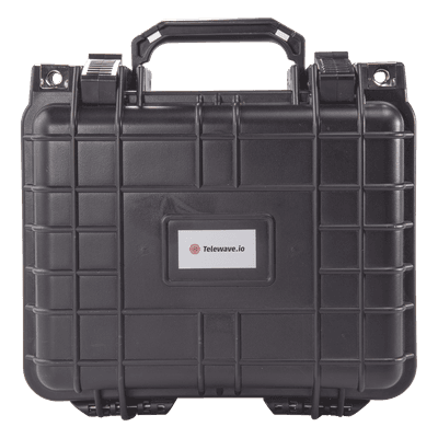Estuche de Transporte / Polipropileno de Alta Resistencia / Sellado Impermeable / 26.9 x 24.5 x 17.4 cm / 1.4 kg