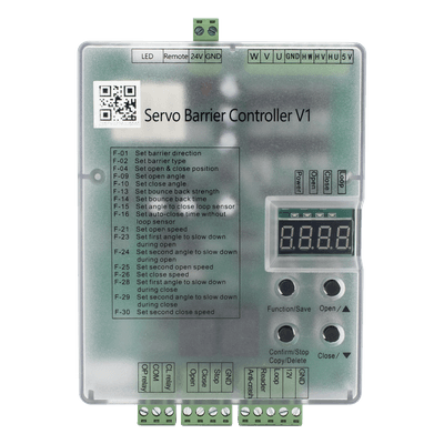 Cuadro de Mando / Control de Barrera / Configuración Programable / Sensor de Lazo Magnético / Salida de Alarma / 13.1 ft