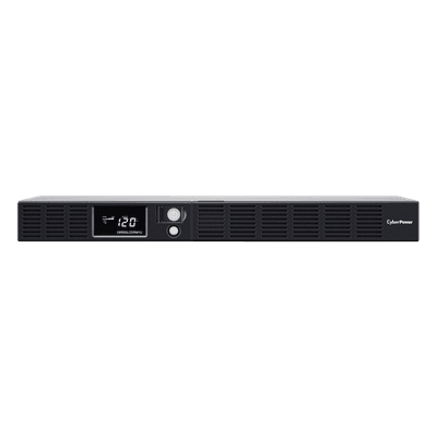 UPS de 500 VA/300 W, Topología Línea Interactiva, Entrada 120 Vca NEMA 5-15P, Tipo Rack 1 UR, Con 6 Tomas NEMA 5-15R