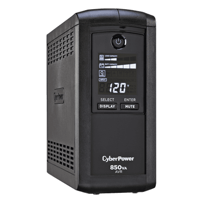 UPS de 850 VA/510 W, Topología Línea Interactiva, Entrada 120 Vca NEMA 5-15P, Tipo Mini Torre, Con 9 Tomas NEMA 5-15R