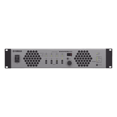 Amplificador Multicanal / 4 Canales / 140W @ 8Ω / 125W @ 100V / Dante y Ethernet / Clase D / Rack 2U