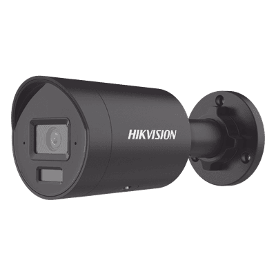 [Dual Light + 2 Micrófonos Integrados] Bala IP 4 Megapixel / Color Negro / Lente 2.8 mm / 40 mts Luz Blanca + 40 mts IR / ACUSENSE / Exterior IP67 / WDR 120 dB / PoE / ONVIF / Micro SD / Metal / ACUSEEK