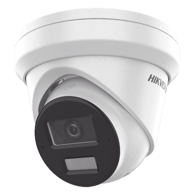 [Dual Light + 2 Micrófonos Integrados] Turret IP 4 Megapixel / Lente 2.8 mm / 30 mts Luz Blanca + 30 mts IR / ACUSENSE / Exterior IP67 / WDR 120 dB / PoE / ONVIF / Micro SD/SDHC/SDXC / Metal / ACUSEEK