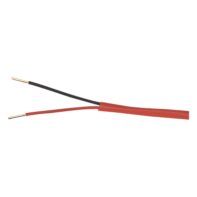 Cable para Incendio / 2x16 AWG / FPLR / UL 1666 Riser / Bobina 305 m (1000 ft) / Cobre 100% / Cubierta Roja