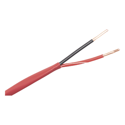 Cable de Alarma contra Incendios / 2x18 AWG / 305 m (1000 ft) / Rojo / FPLR / FT4 UL / Riser