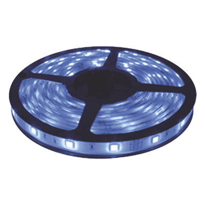 Tira LED / 5 m (16.4 ft) / Azul / 12 V CD / 22 W / 900 lm / IP20 / Interior