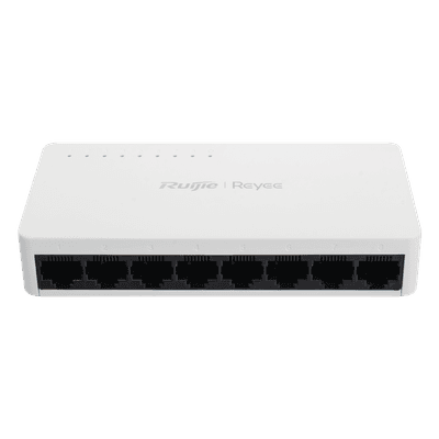 Switch No Administrable / 8 Puertos 10/100 Mbps / Plug & Play / Cloud Visible / Montaje Escritorio o Rack / 2.3 W